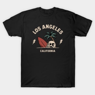 Vintage Surfing Los Angeles, California T-Shirt